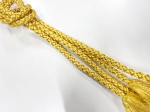 正絹　手組帯締め（長尺）